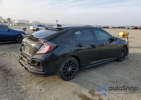 2021 Honda Civic Sport from USA, damaged, VIN SHHFK7H40MU403700